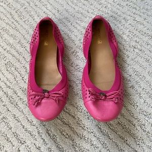 ❌SOLD❌Sperry Perforated Leather Ballet Flats